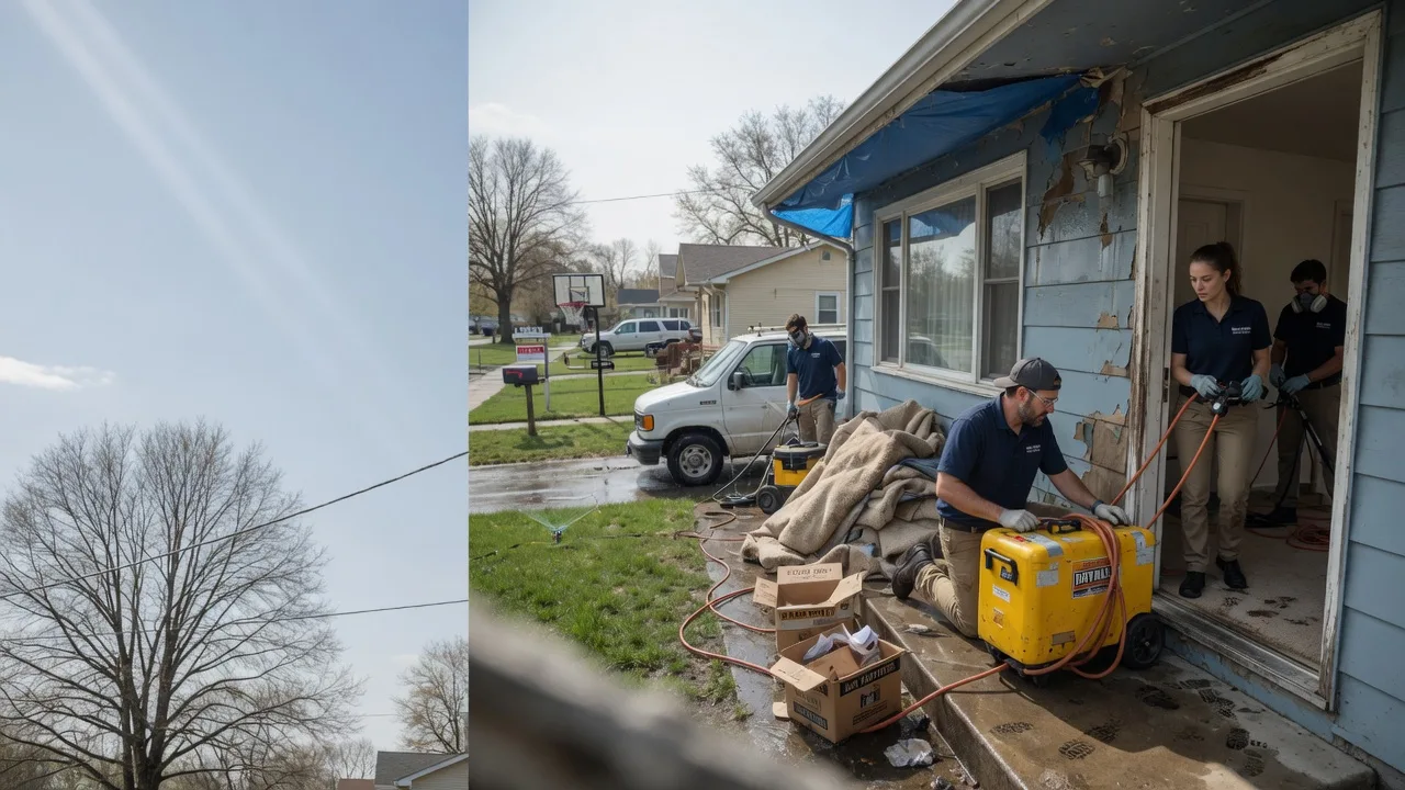 Basement Flood Cleanup in Watrous, NM near me